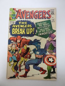 The Avengers #10 (1964) FN condition date stamp front cover