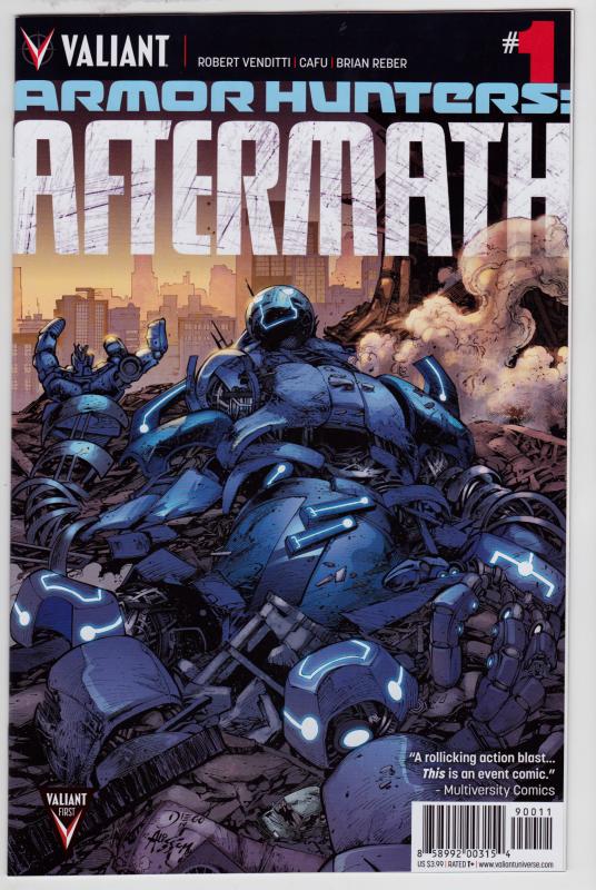 Armor Hunters Aftermath #1 (Valiant, 2014)   9.6 NM+