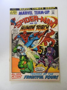 Marvel Team-Up #2 (1972) VG+ condition bottom staple detached from cover