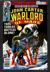 John Carter Warlord of Mars #18 (1978)