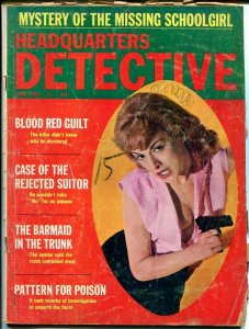 HEADQUARTERS DETECTIVE-APRIL 1966-G-SPICY-MURDER-RAPE-KIDNAP-MASSACRE G