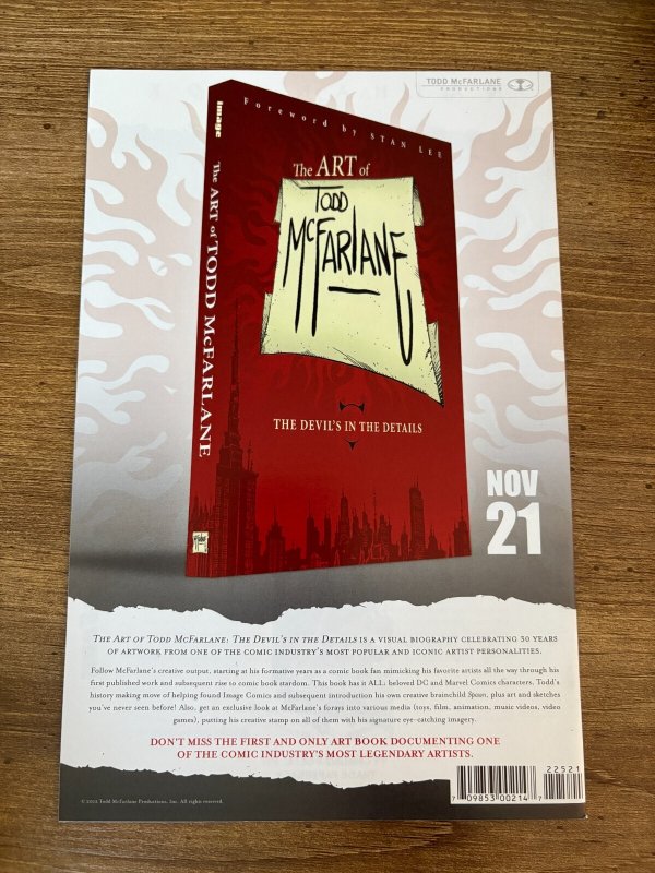 Spawn # 225 NM 1st Print Image Comic Book Variant Cover 10 J292