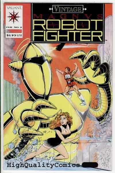 MAGNUS, ROBOT FIGHTER #2 (Vintage), NM,Valiant,Planet X