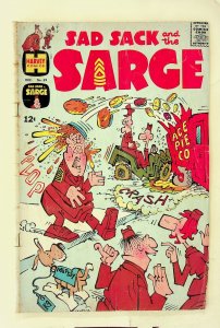 SAD SACK and THE SARGE #59 Harvey Comics Humor Silver Age 1966
