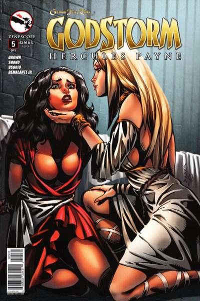 Grimm Fairy Tales presents Godstorm: Hercules Payne #5, NM + (Stock photo)