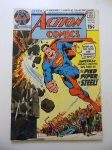 Action Comics #398 (1971) VG Condition moisture stain bc