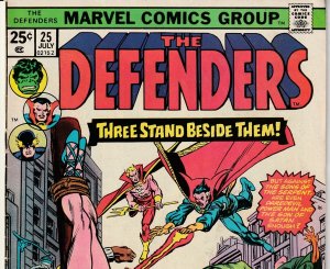 Defenders(vol. 1) # 25 Daimon Hellstrom,Power Man,Yellow Jacket,and Daredevil !