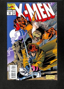 X-Men (1991) #33 Gambit and Sabretooth Appearance!
