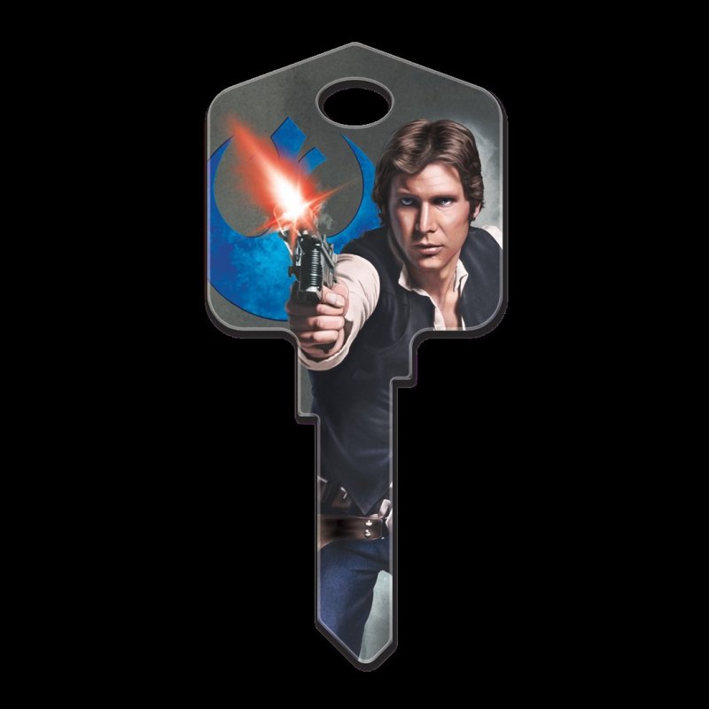 Star Wars Key Blanks Schalge SC1, Han Solo & Chewbacca