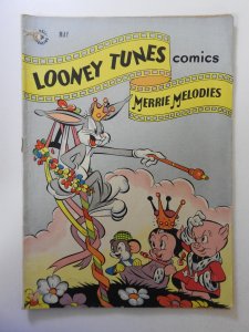 Looney Tunes and Merrie Melodies Comics #67 VG Cond! 2 small holes through book