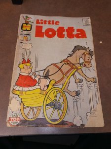 LITTLE LOTTA #26 harvey comics 1960 silver age dot cartoon christmas toy special