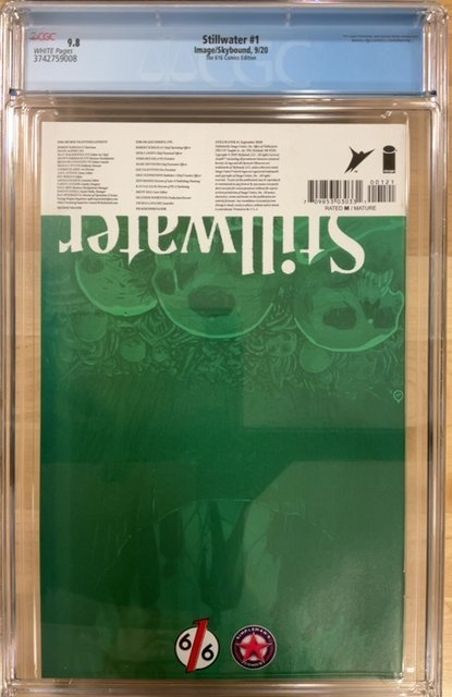 Stillwater #1 Doe Cover (2020) CGC 9.8