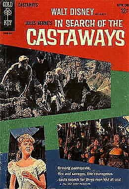 In Search of the Castaways #1 VG; Gold Key | low grade comic - save on shipping