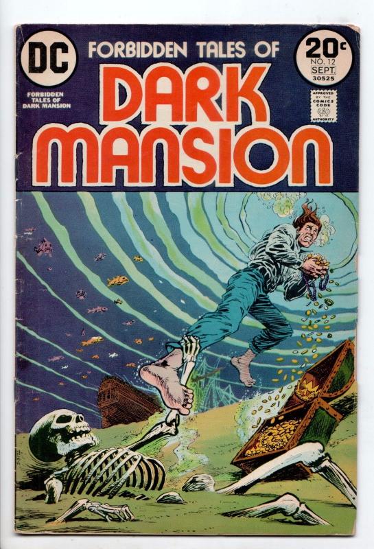 Forbidden Tales of Dark Mansion #12 - A Change of Bodies! (DC, 1973) - VG+