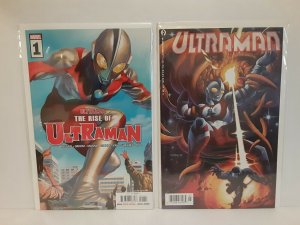 ULTRAMAN #1 - VIRGIN VARIANT COVER + THE RISE OF ULTRAMAN - FREE SHIPPING