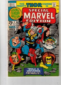Special Marvel edition #3 (1971)Thor! Absorbing Man, Loki Kirby! NM- BEANTOWN