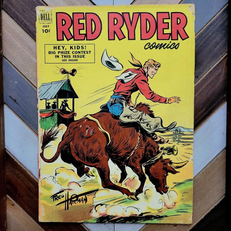 RED RYDER COMICS #108 GD/VG (Dell 1952) Fred Harman Art | Pre-Code | Golden Age