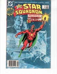 All-Star Squadron #41 (VF/NM) THE ORIGIN OF STARMAN !!! / ID#430