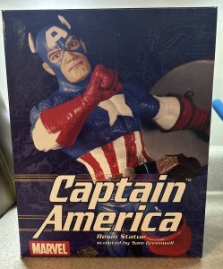 Marvel Captain America Statue Diamond Select Toys Sam Greenwall Limited Edition