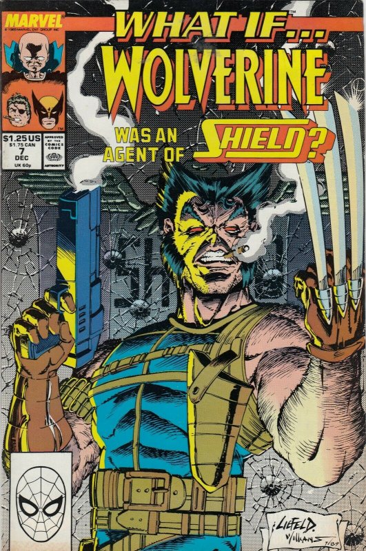 WHAT IF WOLVERINE WAS AN AGENT OF SHIELD/ #7 FN/VG   MARVEL COMICS