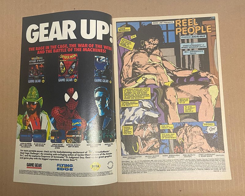 Excalibur #27 (8.5 VFN+) JC Penny reprint Variant / 1990