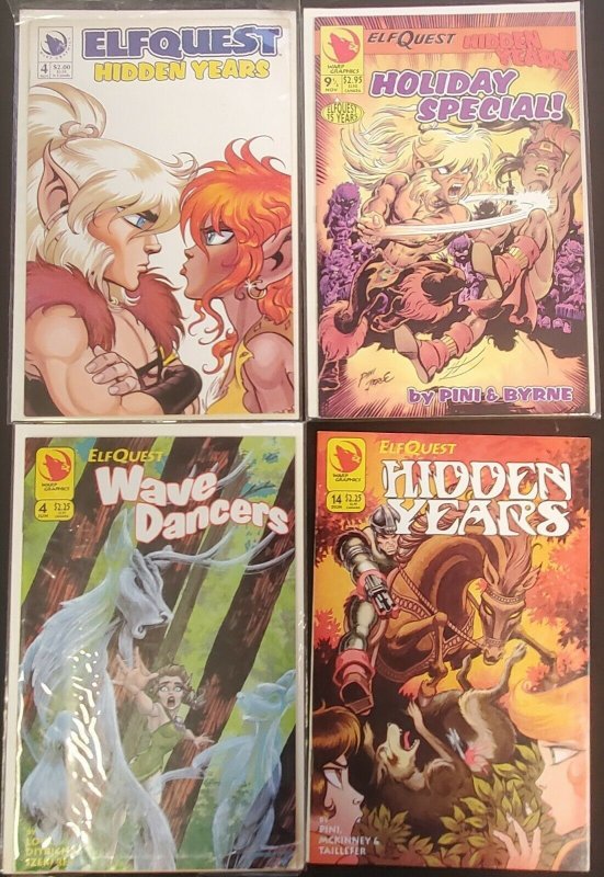 4PC ELF QUEST LOT (8.0) 1994