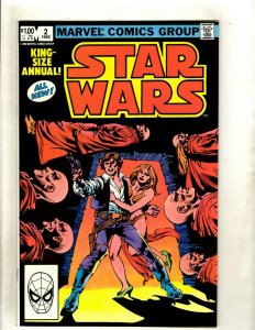 Lot Of 5 Star Wars Marvel Comic Books # 4 7 10 11 + Annual # 2 Jedi R2D2 HJ9