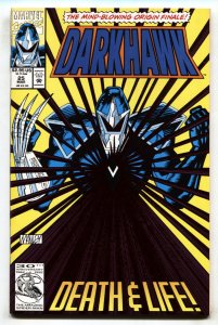 Darkhawk #25--Origin--1993--Marvel--comics book