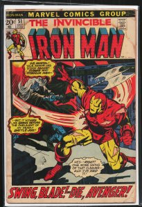 Iron Man #51 (1972) Iron Man