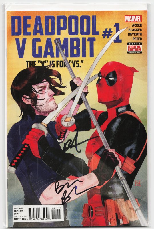 Deadpool v Gambit #1 (2016) Gambit