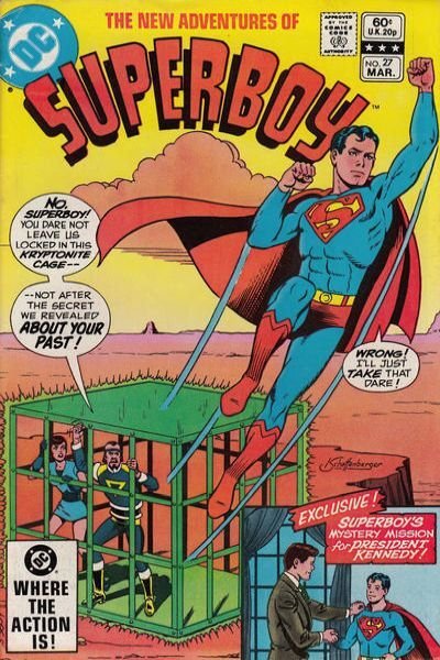 New Adventures of Superboy #27, VF (Stock photo)