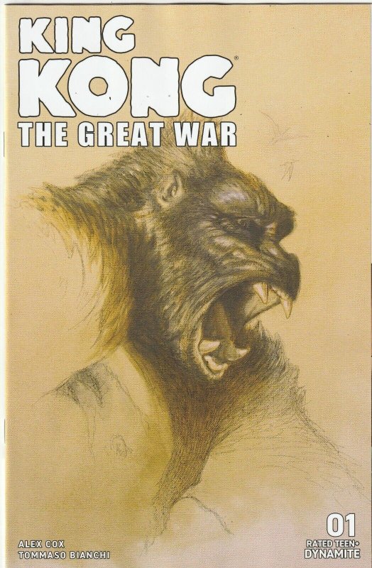 Kong The Great War # 1 Cover C NM Dynamite [P4]