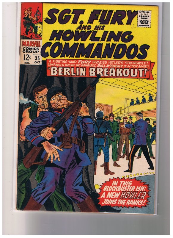 Sgt. Fury And His Howling Commandos # 35 Oct 1966