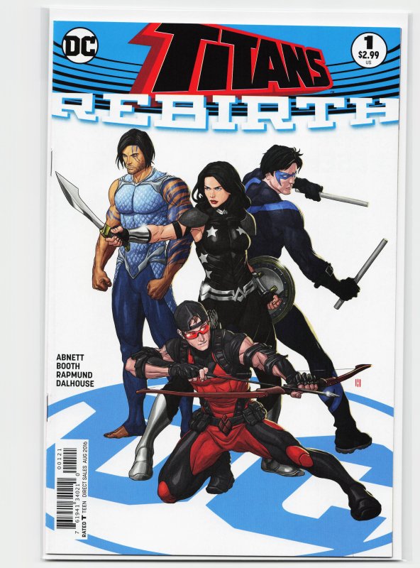 Titans: Rebirth Variant Cover (2016) Titans
