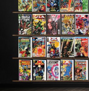 Huge Lot 140+ Comics with X-Man, Suicide Squad, X-Factor, Jla & More!