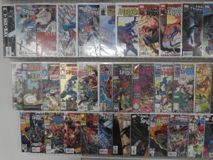 Huge Lot of 160+ Comics W/ Spiderman +More! Average VF- Condition!