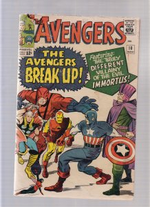 Avengers #10 - 1st appearance of Immortus  (3.5) 1964