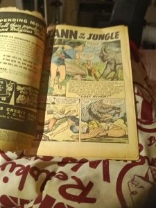 Jann of The Jungle 9 Silver Age 1956 Atlas comics Good girl Syd Shores art Tales