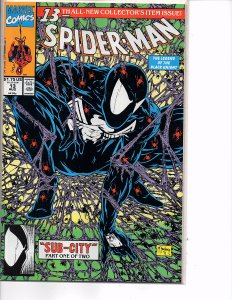 Marvel Comics Spider-Man #13 Todd McFarlane Story & Art Black Costume Morbius