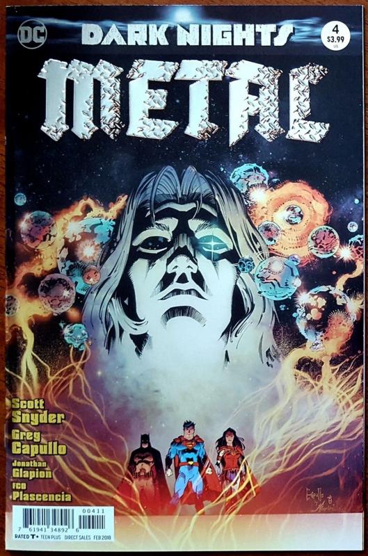 Dark Nights Metal #4 (Feb 2018, DC) 9.4 NM