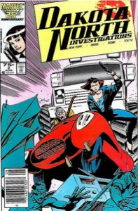 Dakota North #2 Marvel Comics Newsstand August Aug 1986 (VF+)