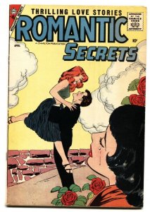 Romantic Secrets #15 1958- Charlton Romance-Rose Tears cover-10¢-FN+