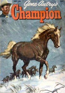 Gene Autry's Champion #8 GD ; Dell | low grade comic November 1952 horse