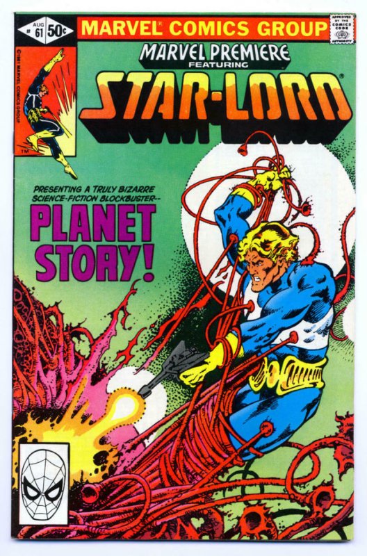 MARVEL PREMIERE #61, VF, Star-Lord, Guardians of the Galaxy, 1972 1981