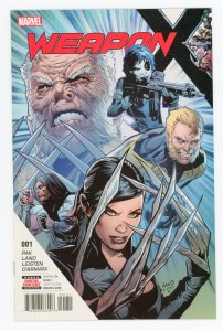 Weapon X #1 (2017 v3) Greg Pak Greg Land Lady Deathstrike NM