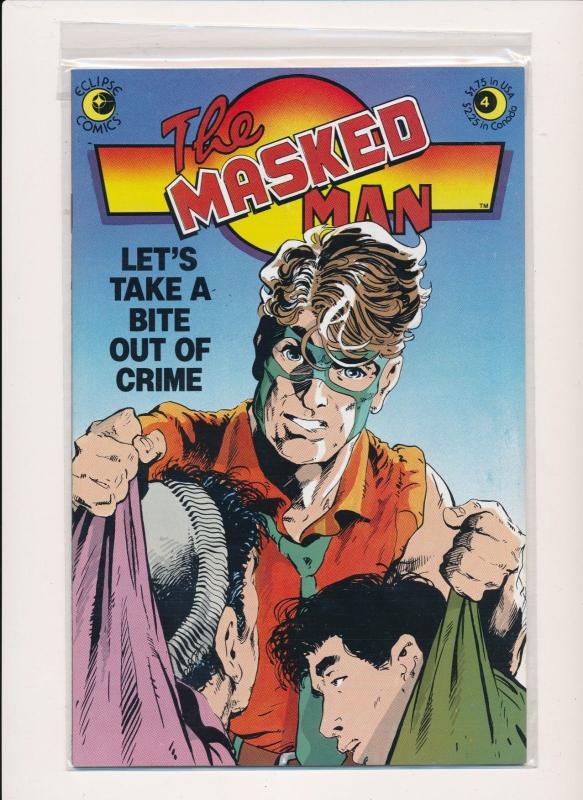 Eclipse Comics THE MASKED MAN SET-#1-#7 VERY FINE+ (HX671) 