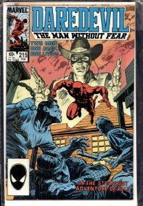 Daredevil #215 (1985) Daredevil