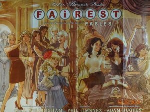 FAIREST Promo Poster, 22 x 34, 2012, VERTIGO Adam Hughes Unused 398 