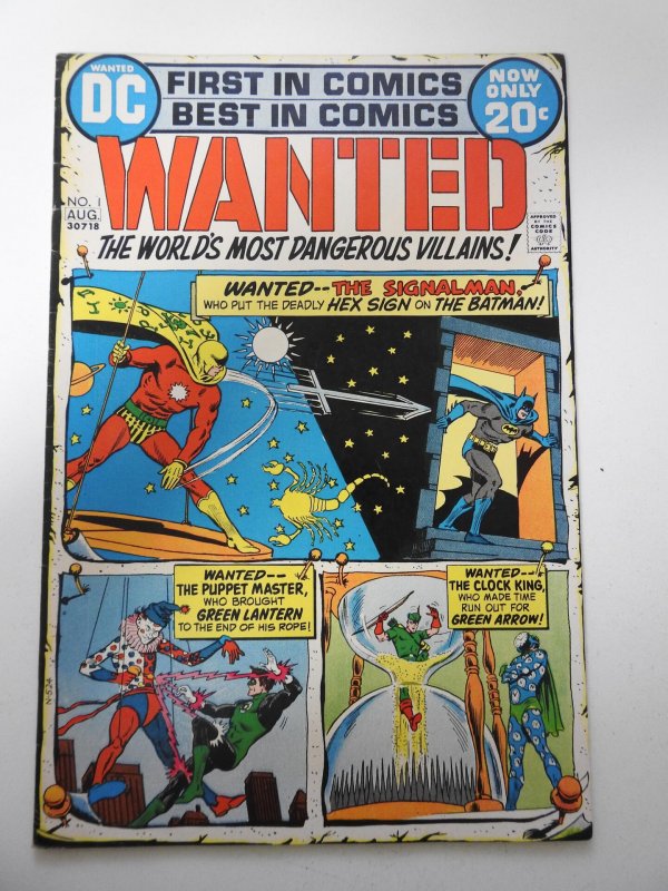 Wanted, The World's Most Dangerous Villains #1 (1972)