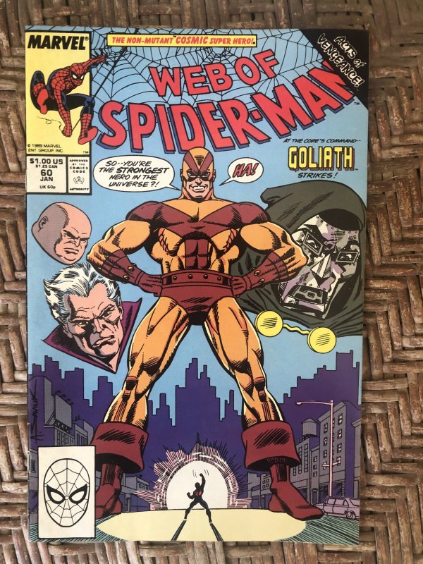 Web of Spider-Man #60 Direct Edition (1990)